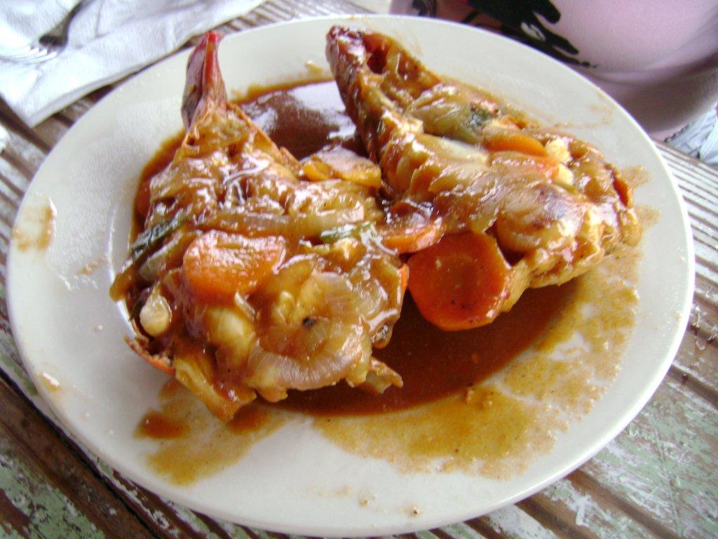 Jerked Lobster