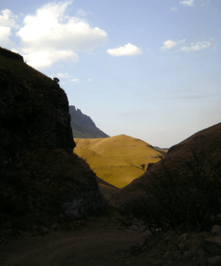 Sani Pass view
