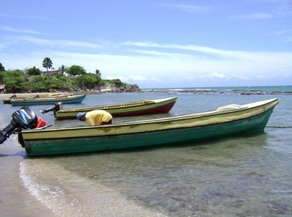 Treasure Beach boats