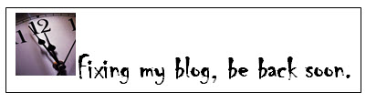 Fixing my blog