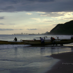 Sunset boats