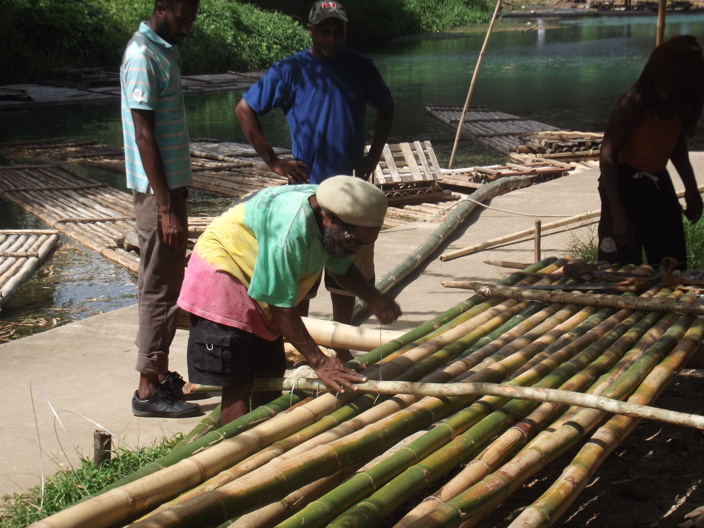 Raft making, Jamaica