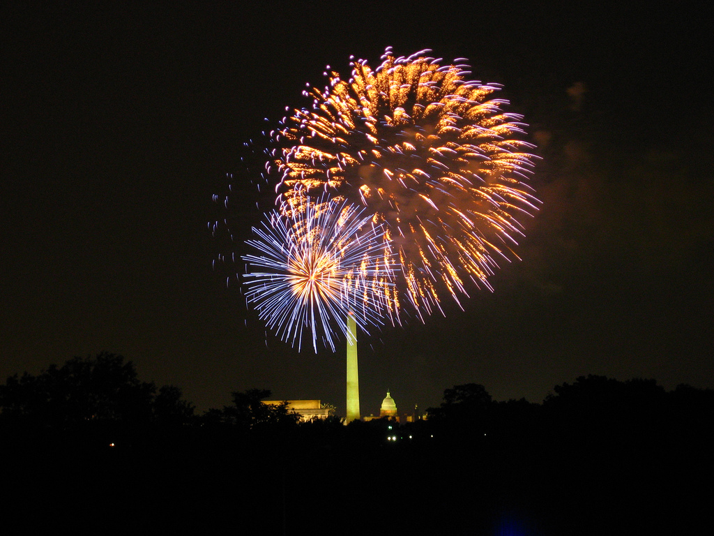 D.C. Fireworks, July 4, 2009