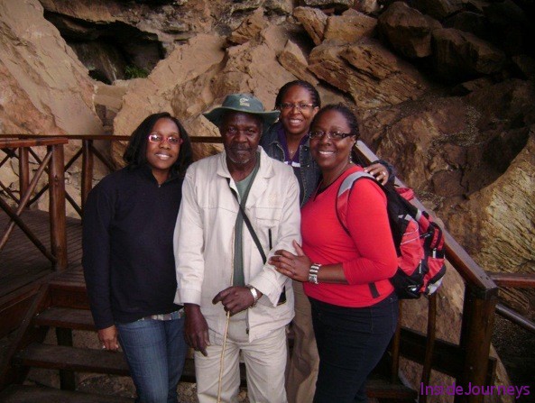 With Prince Charles, Giant's Castle