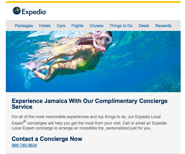 Expedia Concierge Service