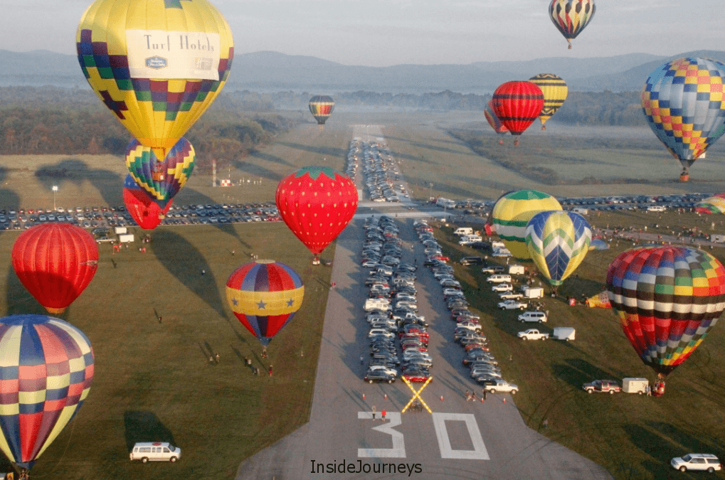 Balloons on the Runway