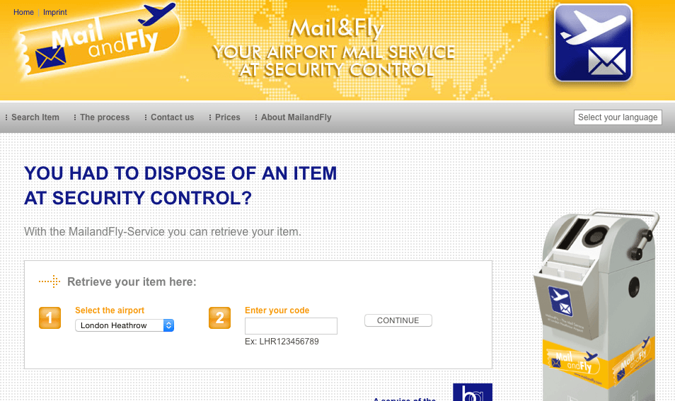 Mail and Fly